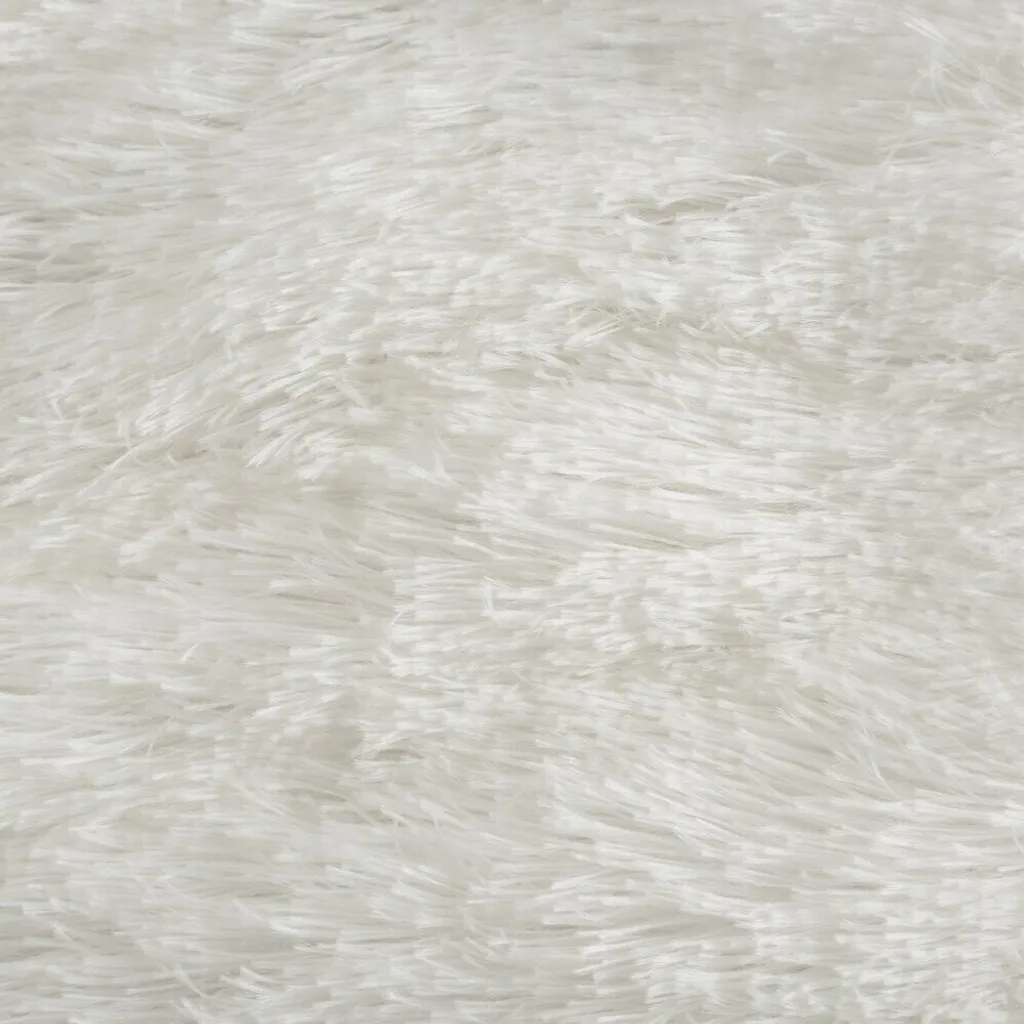 Parure de lit Tiffany crème 220x200 texture fourrure douce D91 Chic - 5