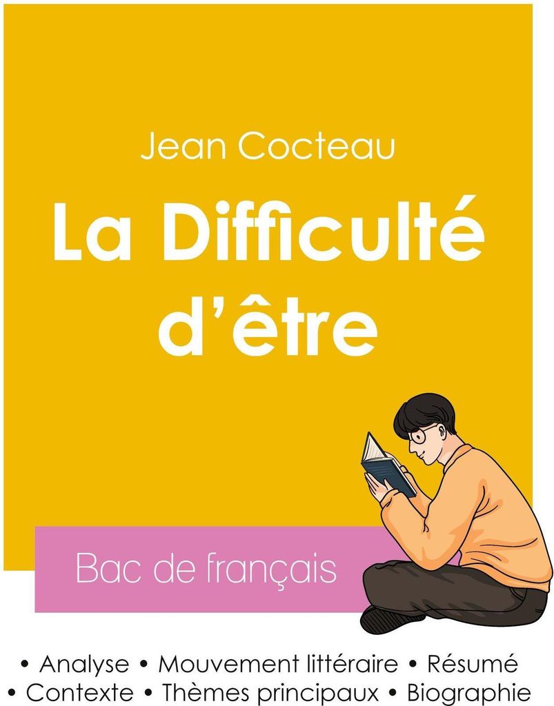 Réussir son Bac de français 2026 : Analyse de l'autobiographie La Difficulté d'être de Jean Cocteau