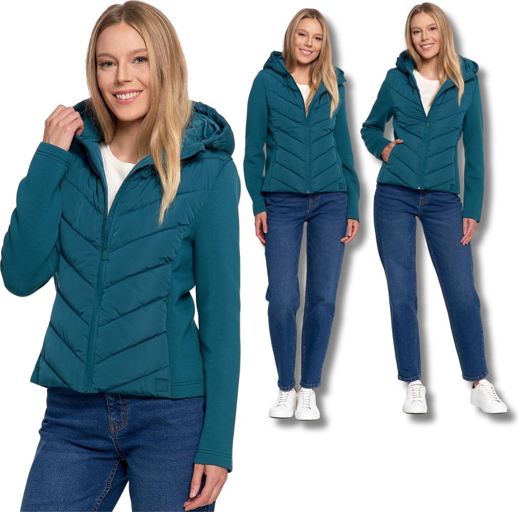 Kurze Damen Übergangsjacke Mit Kapuze Für Den Herbst Warm Moraj M