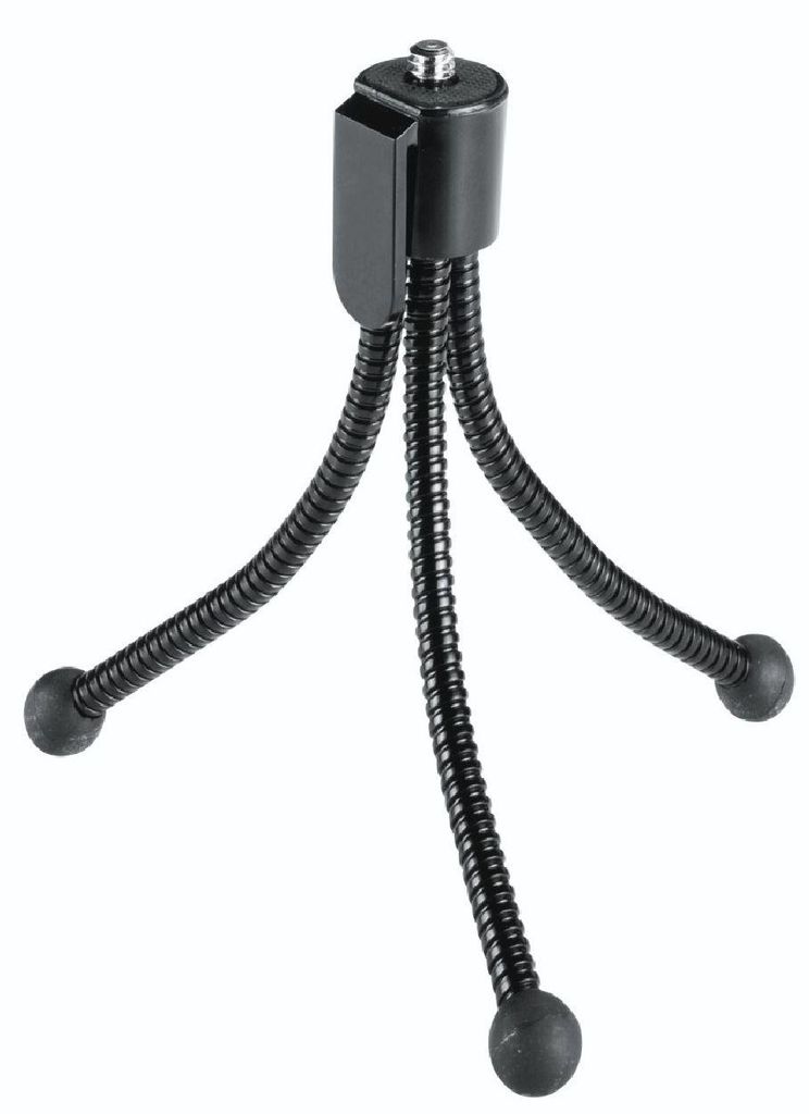 Hama Flexi, 3 Bein(e), Schwarz, 10 cm, 58 g Produktbild 