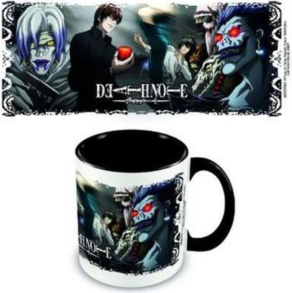 Death Note (Kira'S Wrath) Black Coloured Inner Mug