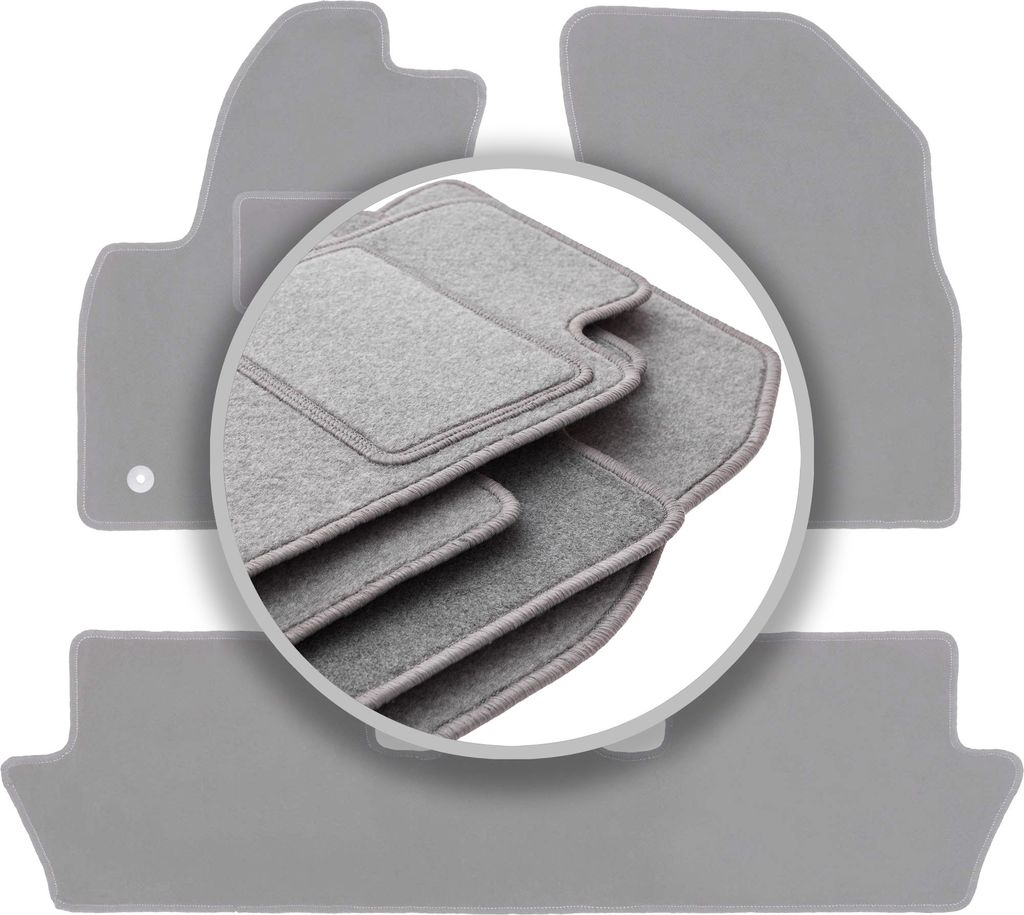 Graue Automatten für: Citroen C4 Picasso I Minivan (2006-2013)