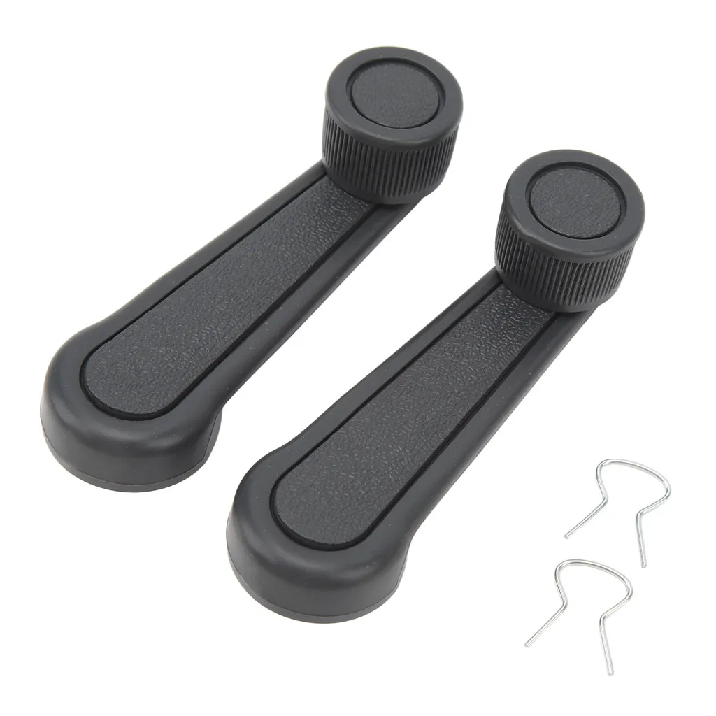 Manivelle de lève-vitre manuelle 6926004020 en plastique noir robuste
