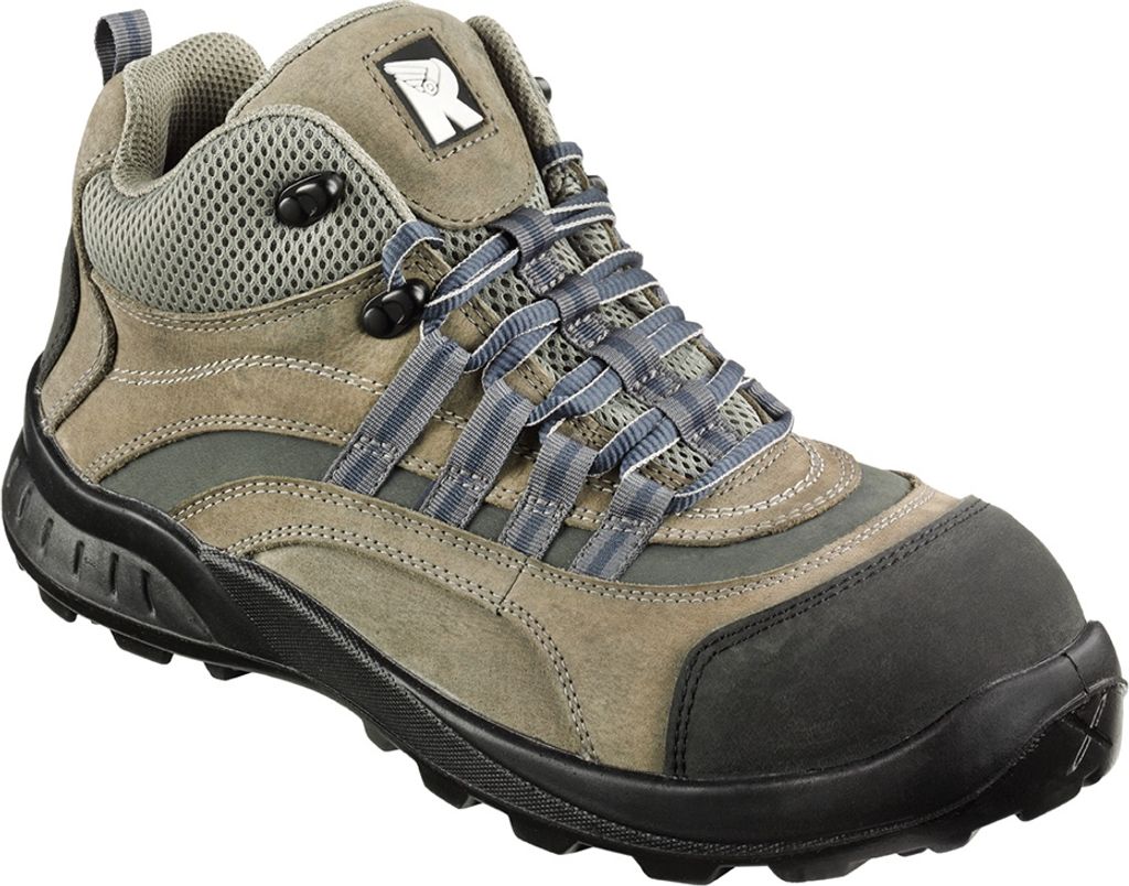 RUNNEX S2-Sicherheitsschnürstiefel TeamStar, Schwarz/Grau/Blau