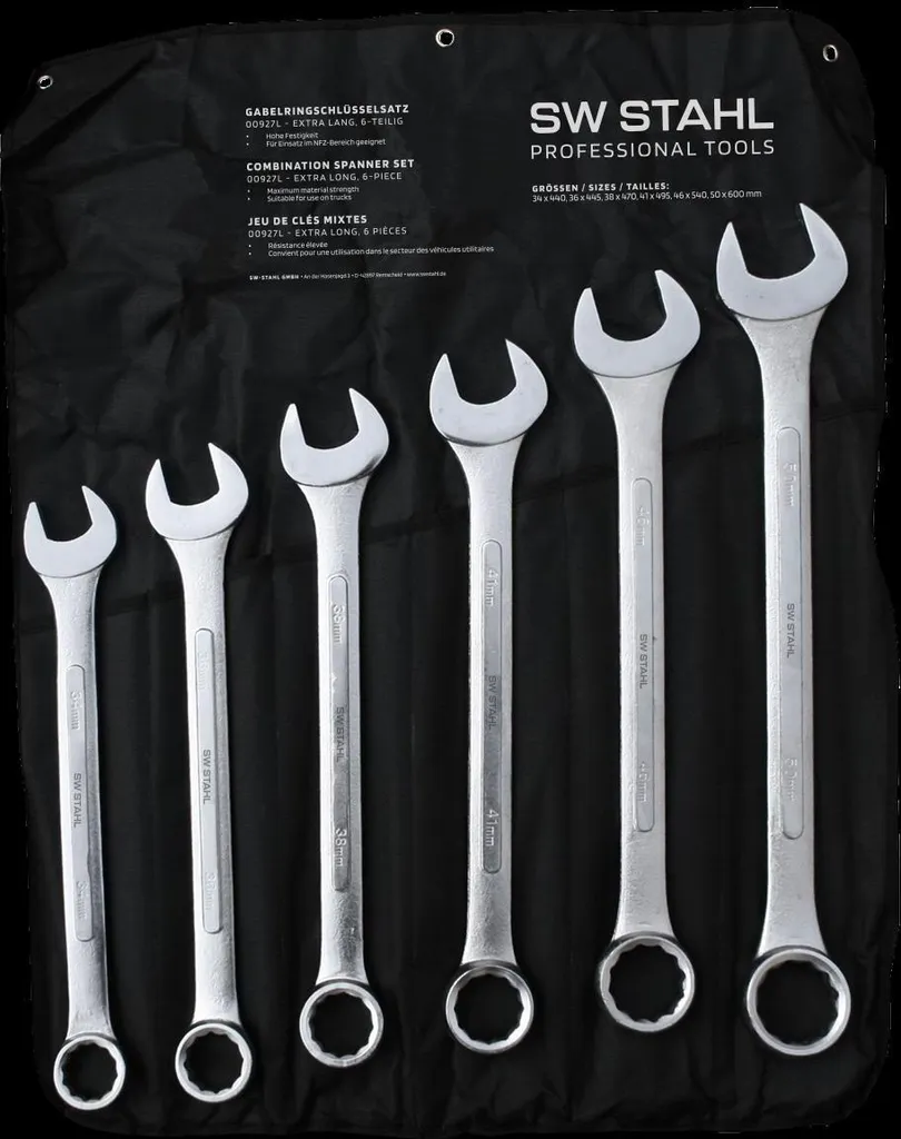 SW-Stahl Jeu de clés à fourche Jumbo SW 34 SW 36 SW 38 pour Mécanique