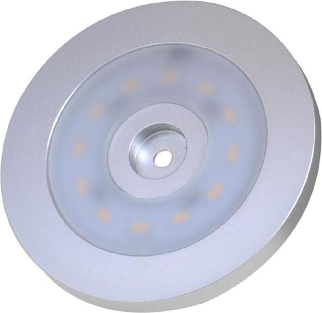 Aufbauspot 12 LED 12V 240lm Ø55x5,0mm