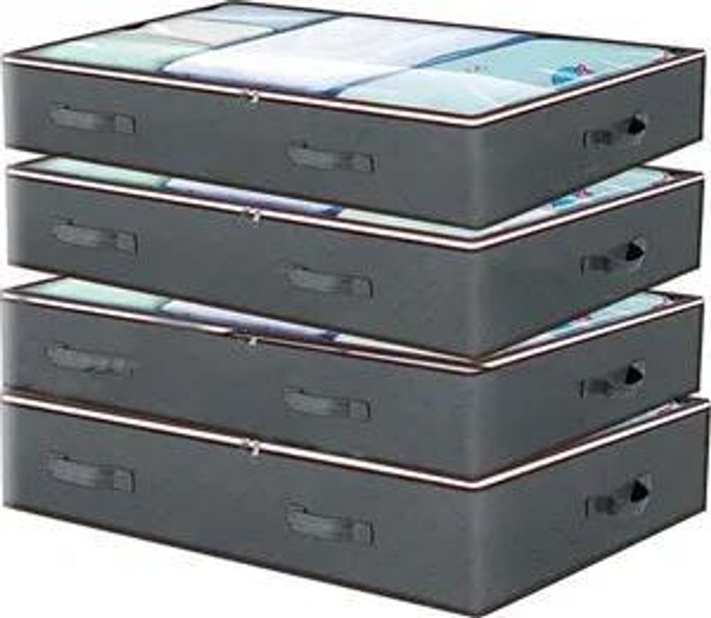 Unterbett Aufbewahrungsbox 3 Set Unterbettkommode Produktbild 