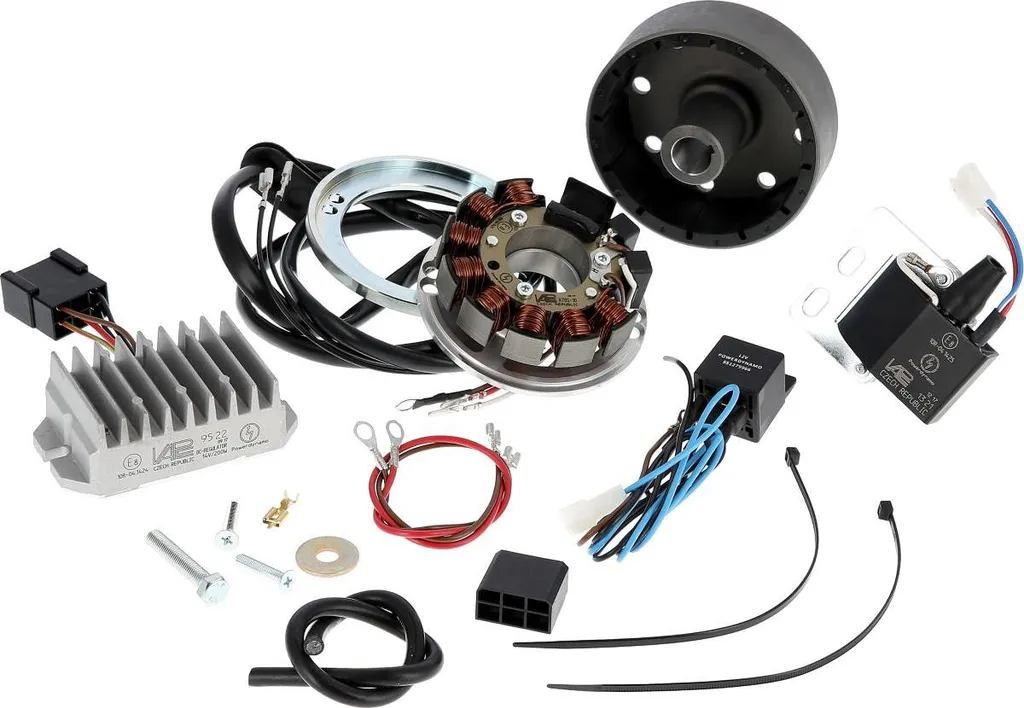 Alternateur 12V 100W : optimisez l'éclairage de votre MZ TS/ES 125