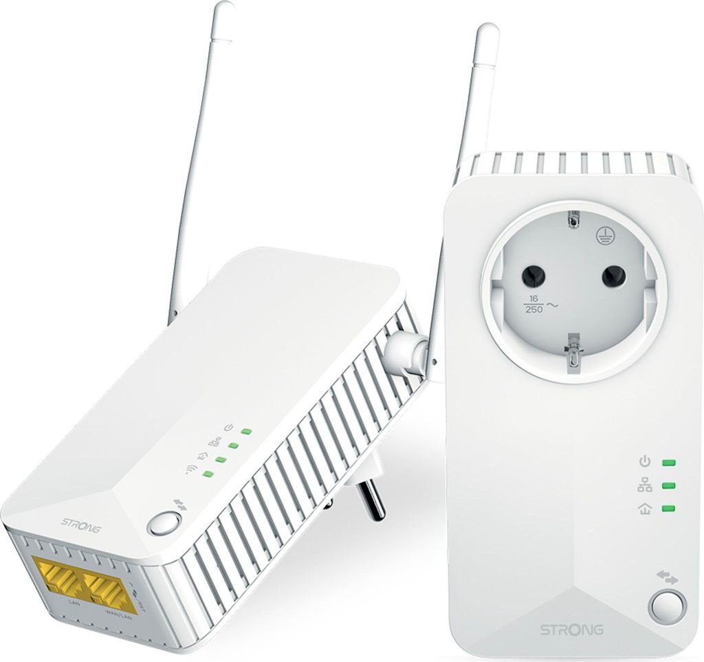 Strong POWERLWF600DUOEUV2 Powerline Wi-Fi 600 Kit Obrázok produktu 
