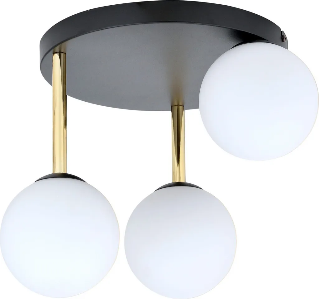 Plafonnier Emibig DOLCE 1260/3 Blanc 3xE14 10W - Luminaire Design Chic