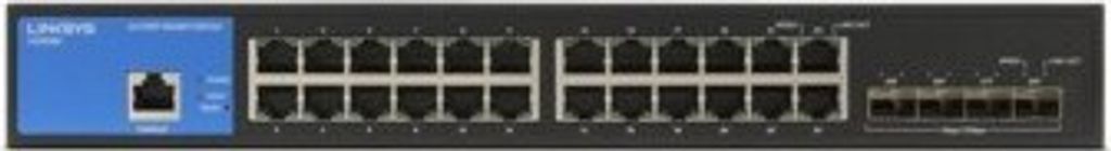 Linksys 24-Port Gigabit Managed Netzwerk-Switch mit 4 Produktbild 