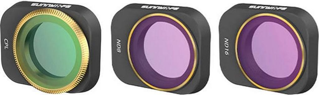 Sunnylife Filterset, CPL+ND8+ND16, für DJI Mini 3 Pro, 3-tlg