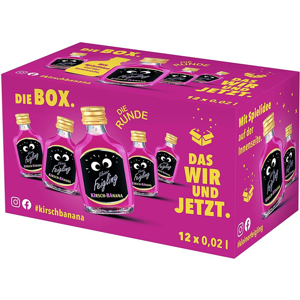 Little Coward Cherry Banana Premium Liqueur The Party Shot Obrázok produktu 