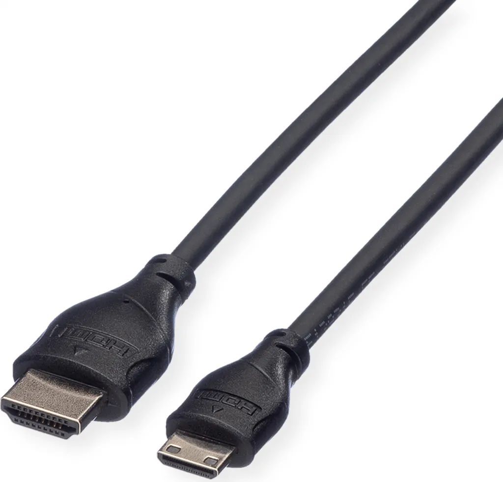 Cavo HDMI - Mini HDMI ROLINE 0.8m | Connettività 4K Pulita e Semplice