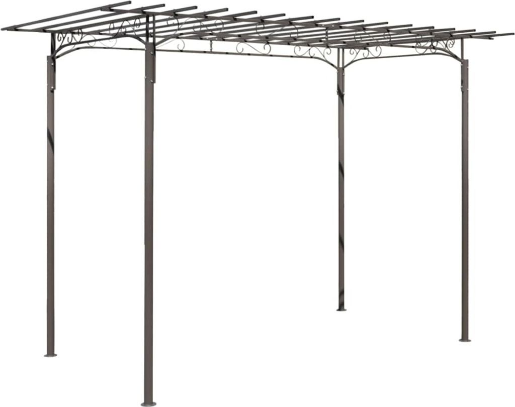 vidaXL Pavillon en acier Tonnelle de jardin Tonnelle de Image du produit 