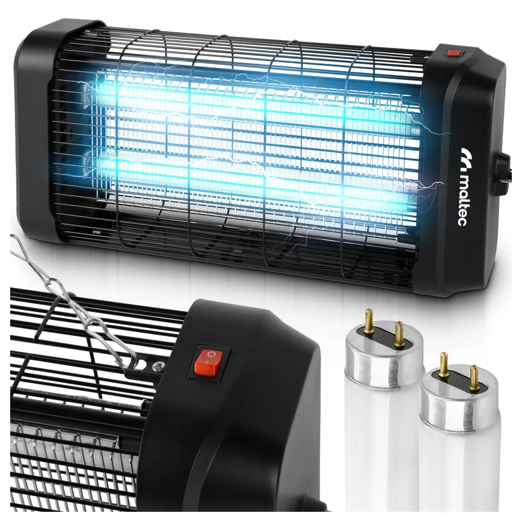 Destructeur d'insectes Électrique UV 20W - Puissant Désinsectiseur 3800V