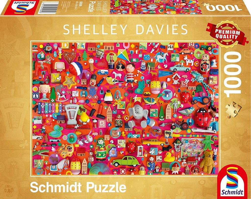 Vintage Spielzeug Puzzle 1.000 Teile Produktbild 