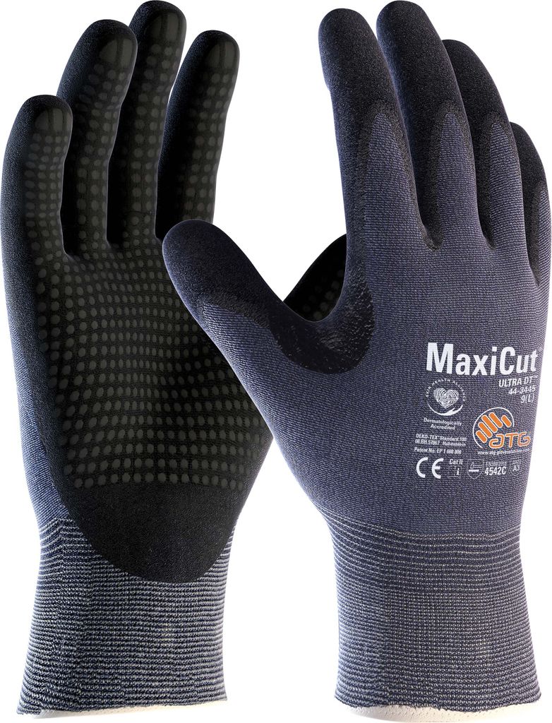 aTG Handschuh MaxiCut Ultra, genoppt, Gr. 10 12 Stk Produktbild 