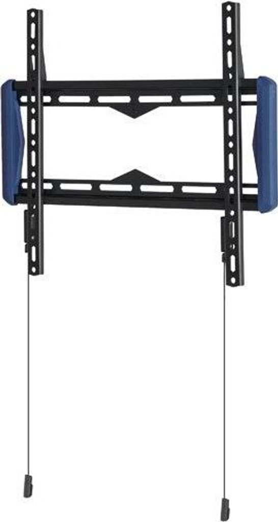 B-TECH Wandhalterung 400x400 -50kg 65''/schwarz/fest/27mm Wandabstand