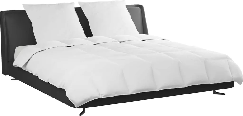 vidaXL Set Piumini 3 Pezzi Piuma Bianca | Calore Naturale per il Letto - 3