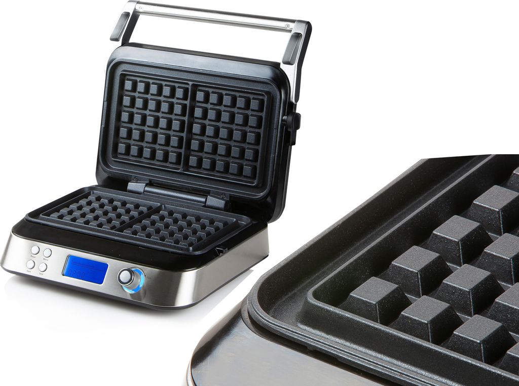 Domo DO9219W Waffeleisen, Materialmixgehäuse, 1600 Watt Produktbild 4