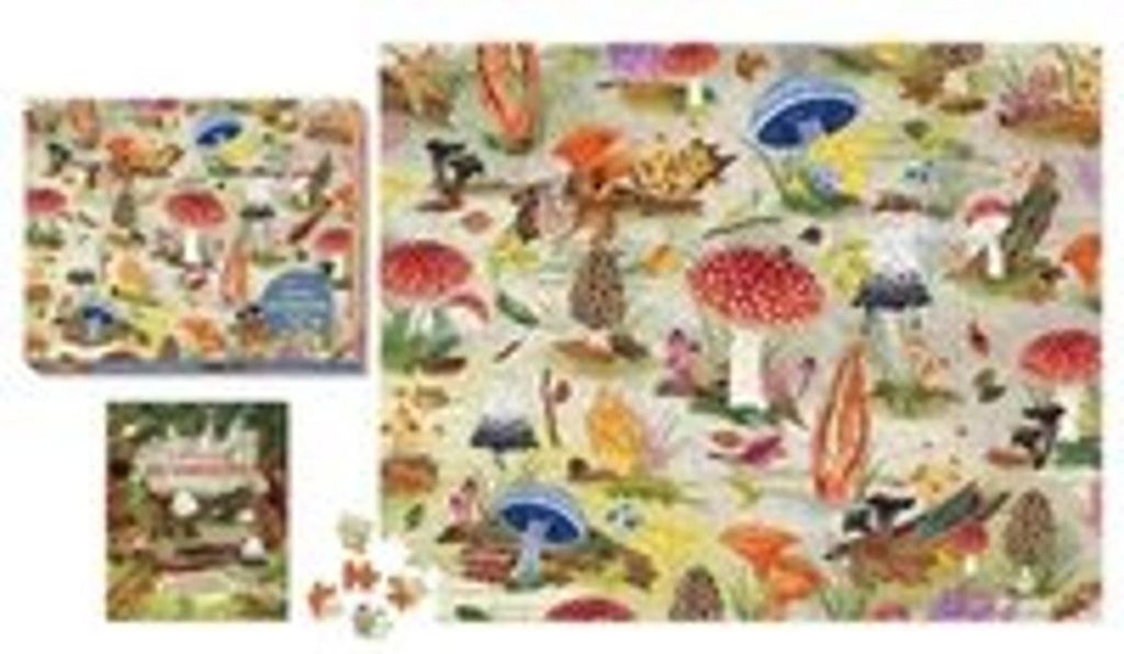 Mushrooms 500-Piece Puzzle