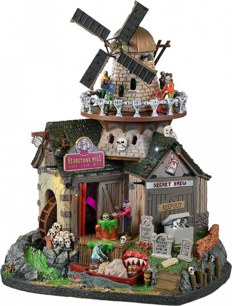 Headstone Mill Brewery - Lemax Spooky Town