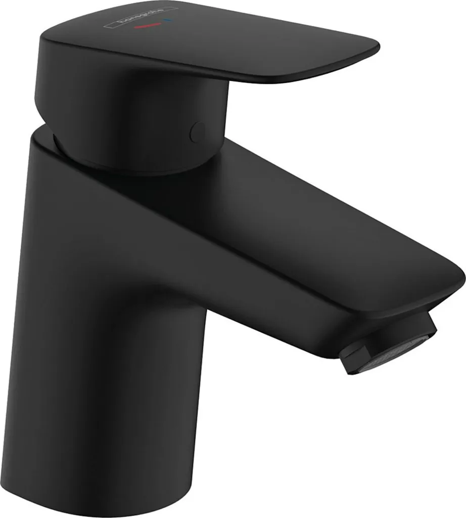 hansgrohe Logis Mitigeur de lavabo, CoolStart, ComfortZone70, sans garniture découlement, saillie 107mm, 71073670, 71073670