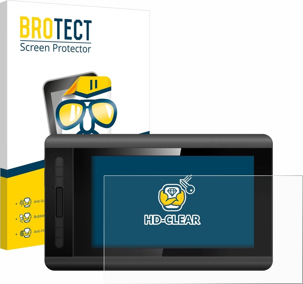 Für XP-Pen Artist 12 Schutzfolie BROTECT Displayschutz Display Schutz Folie Klar Transparent