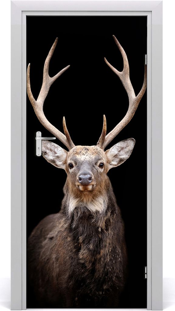 Tulup Türaufkleber 85x205 cm Dekorative Aufkleber Selbstklebend Wasserdichte Tapete Abnehmbar Schlafzimmer Wohnzimmer Wohnkultur - wall deer
