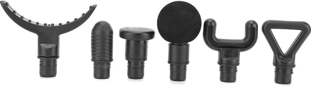 6 Stück 19 mm Faszienmassagepistolen-Ersatzmassageköpfe