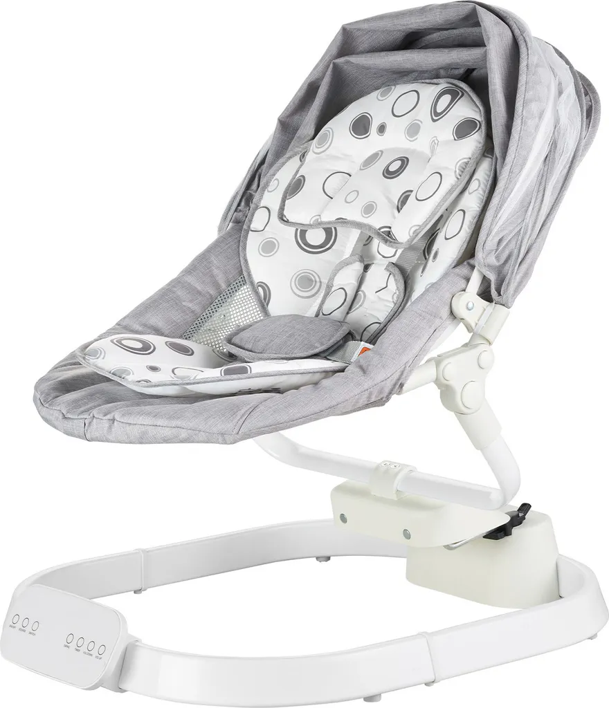 Transat Balancelle Bébé Électrique avec Assise Ajustable et Musique