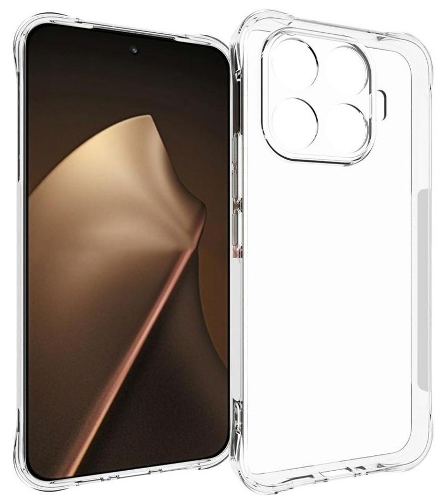 Coverup TPU Back Cover mit AirBag Corners - Xiaomi 17T Pro Hülle - Transparent