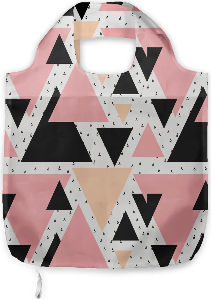 Tote Bag ABAKUHAUS Resistente: Design Geometrico per Uso Quotidiano