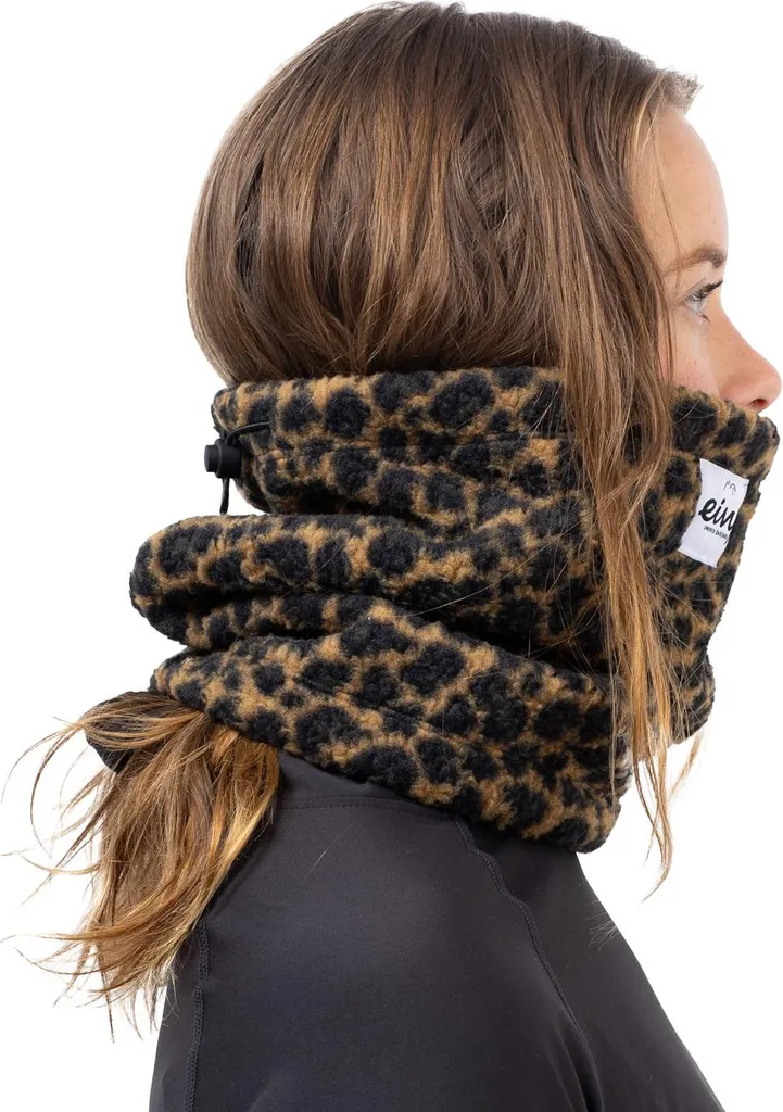 Eivy Beanie Sherpa Scaldacollo Donna Leopard - Qualità Svedese - 6