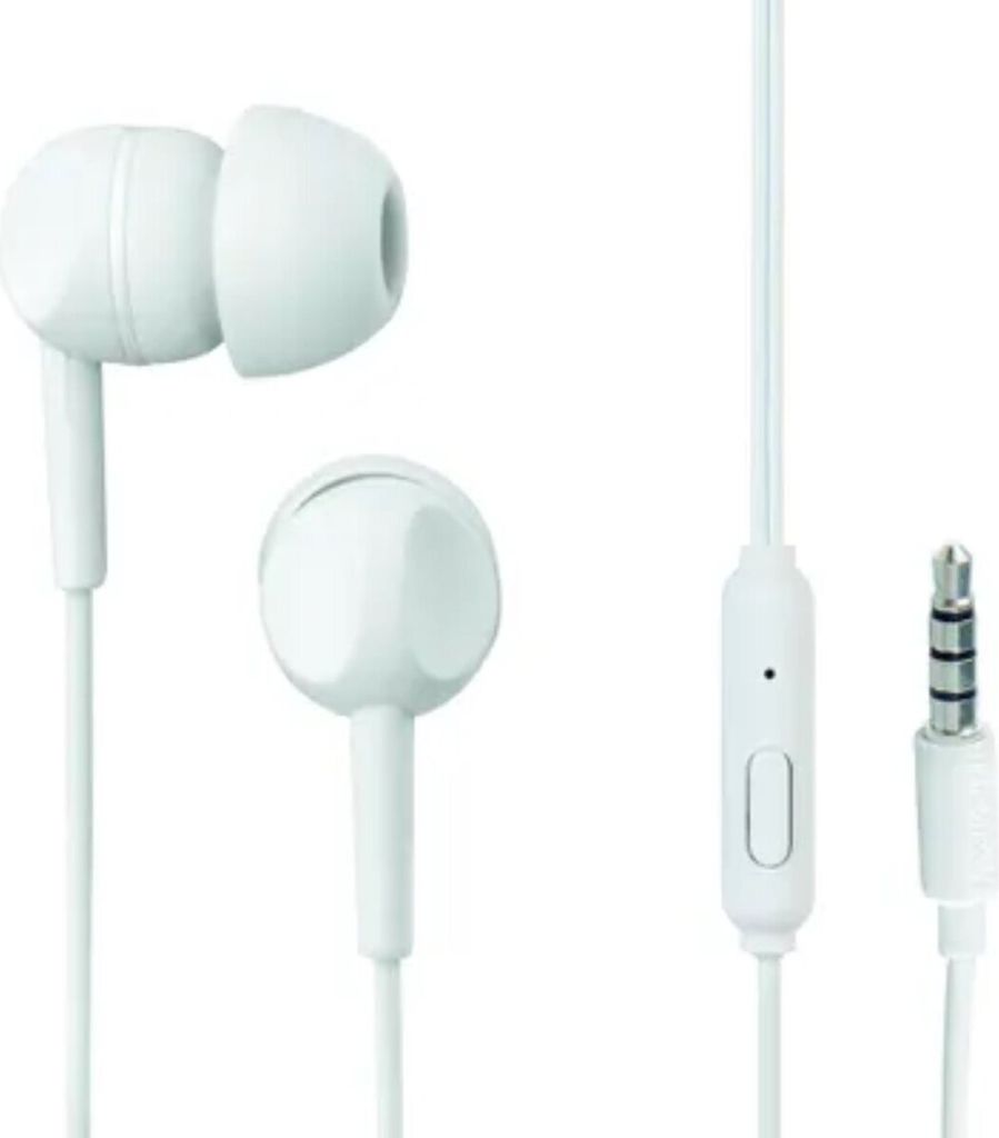 THOMSON Ohrhörer mit Kabel 3,5 mm mit Mikrofon EAR3005W Produktbild 
