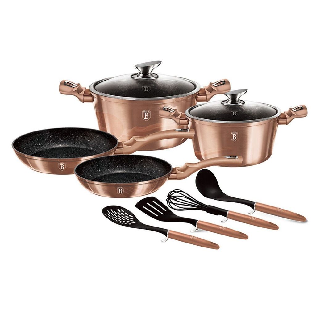 Berlinger Haus Granit Topfset Bh-6142 Roségold