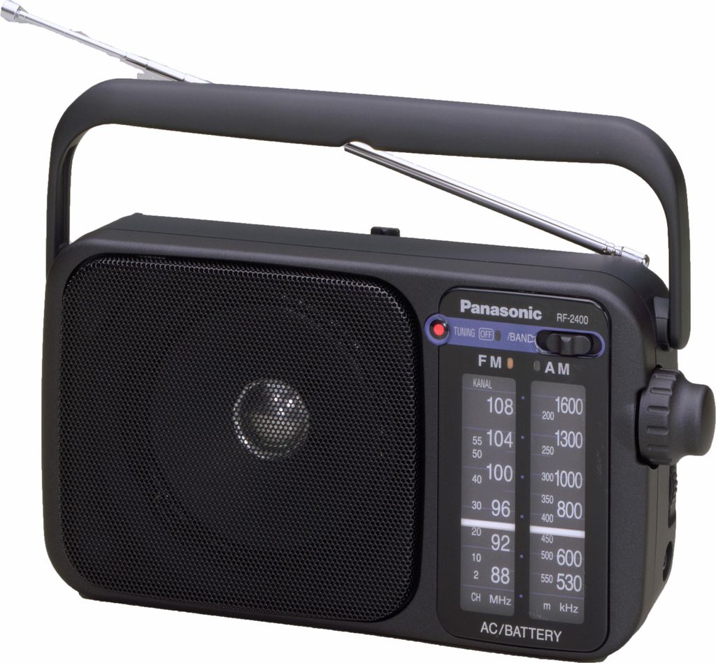 Panasonic RF-2400DEG-K schwarz Produktbild 