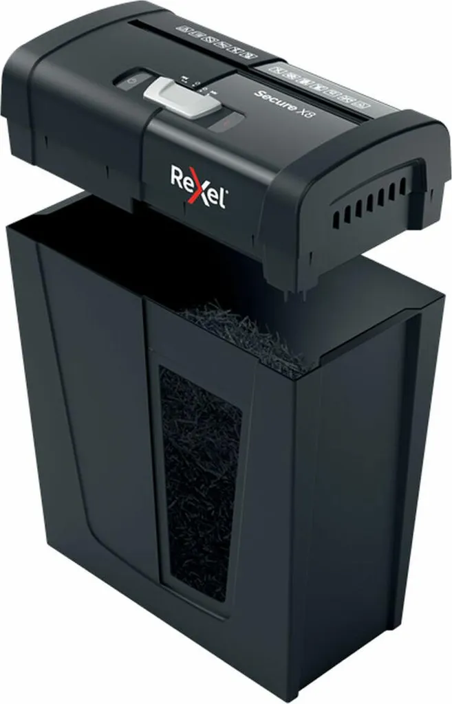 Destructeur de Documents Rexel Secure X8 avec Corbeille de 15 Litres - 2