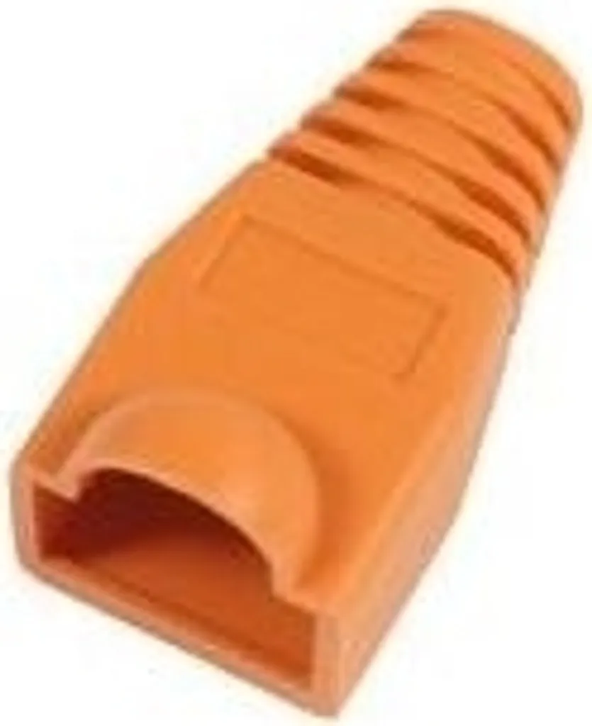 Microconnect Stiefel Spina RJ-45 Arancione - Protezione Cavi Professionale