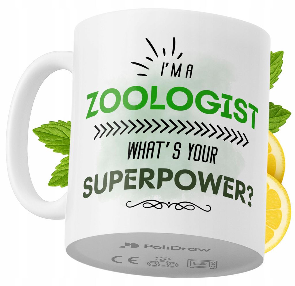 Lustige Tasse für Zoologen - Kaffee- oder Teetasse mit witzigem Textdesign - ideal für Geburtstage, Namenstage, Feiertage und besondere Anlässe....