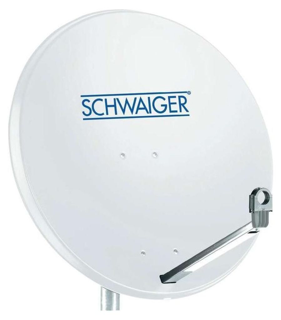 Schwaiger Sat-Schüssel 85cm Alu Hellgrau Immagine del prodotto 