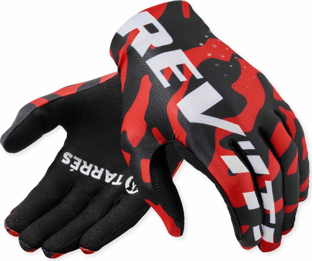 Revit x Pol Tarrés Tacto Motocross Handschuhe, rot, 2XL