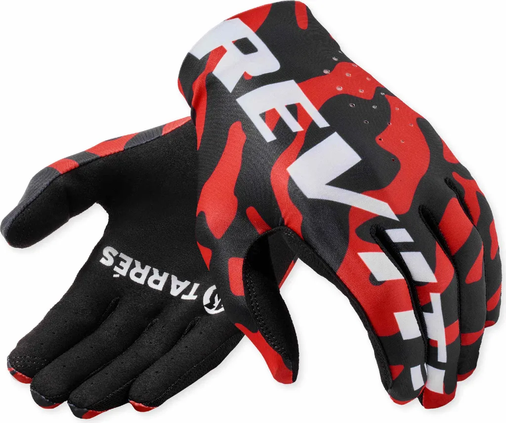 Gants Revit Tacto pour Moto Trail et Enduro - Idéal Sorties Été Taille M