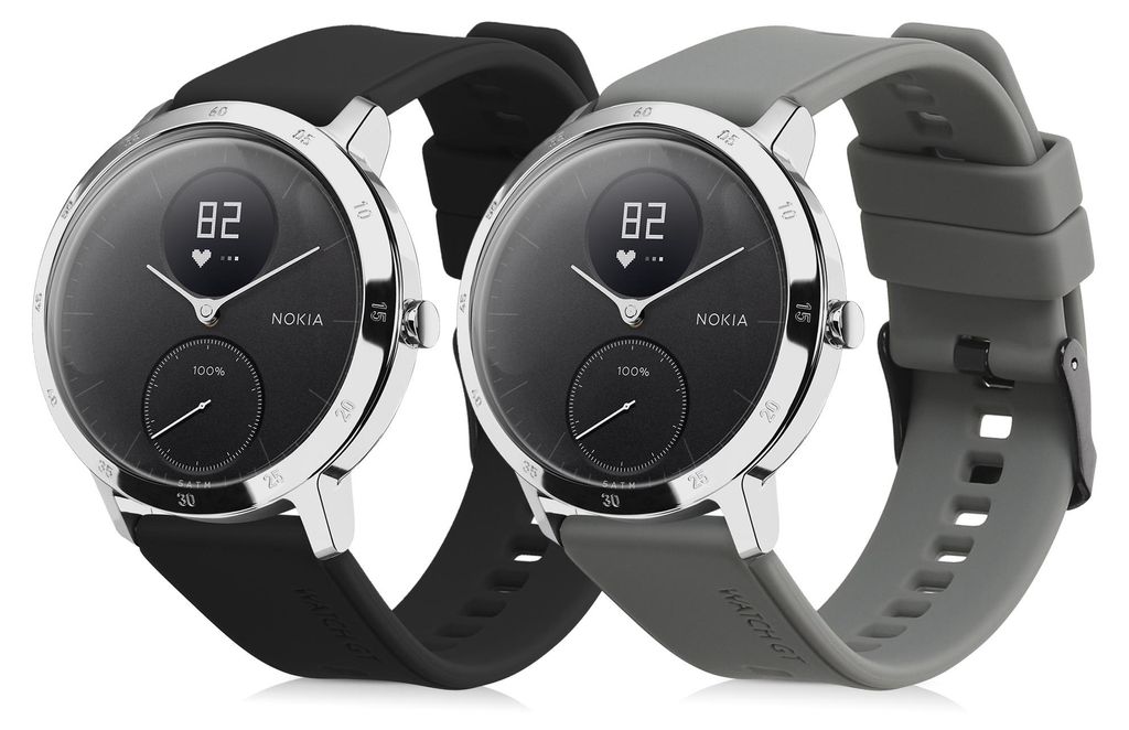 kwmobile 2x horlogebandjes voor Withings ScanWatch 42mm / Productafbeelding 