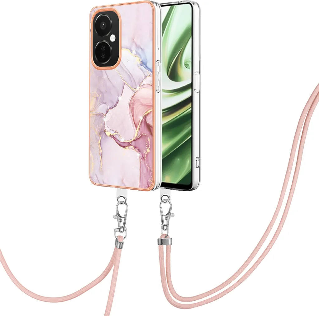 Cover Sicura OnePlus Nord N30 CE 3 Lite Oro Rosa anti-caduta