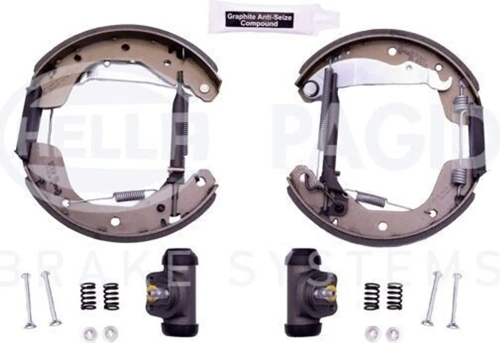 Plaquettes de frein de rechange HELLA 8DB pour Opel Tigra (S93) 1.4
