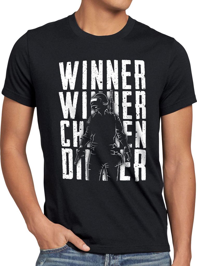 A.N.T. Winner Winner Chicken Dinner Herren T-Shirt pvp multiplayer