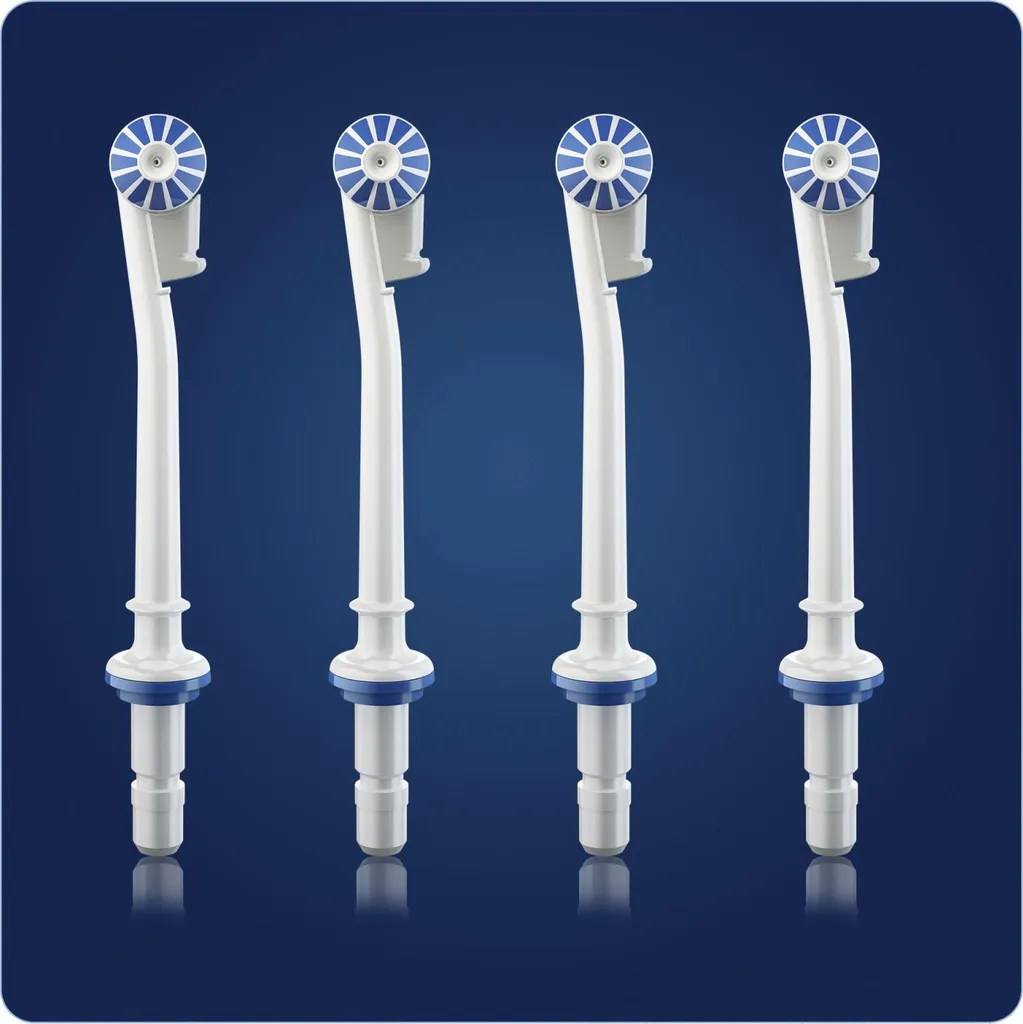 Oral-B OxyJet Lot de 4 canules de rechange pour hydropulseur dentaire - 15