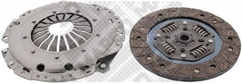 MAPCO Kupplungssatz Kupplung für OPEL ZAFIRA B (A05) Meriva A (X03) Astra H Caravan (A04) Astra H Schrägheck (A04) Astra G CC (T98) Zafira A (T98)